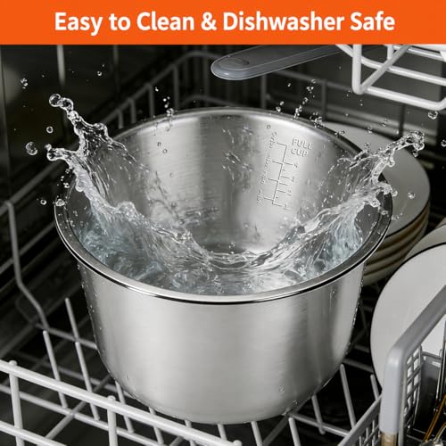 Stainless Steel Inner Pot for Instant Pot 6 Quart with Measurement Markings - image 5