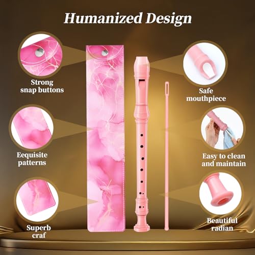 image for Yop-yes Soprano Recorder Instrument for Kids Beginners Student German 