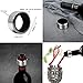 Medieval Viking Knight Chalice Wine Goblet Gothic Metal Cup Drinking Vessel with Wine Drip Ring for King/Queen's Party Decorations Wedding Prop