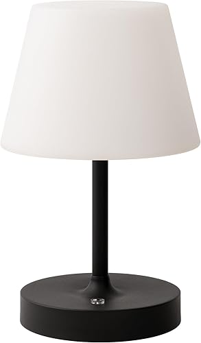 Modo - Lámpara LED de escritorio inalámbrica USB-C recargable, 5200 mAh, funciona con batería con 3 temperaturas de color 2700K-3000K-3500K y