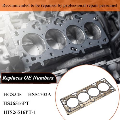 Image of Engine Head Gasket Kit with Bolts for 2011-2017 Chevy Cruze Sonic 1.8L L4, 2016 Cruze Limited Replaces# HGS345 HS26516PT HS26516PT1 HS54702A