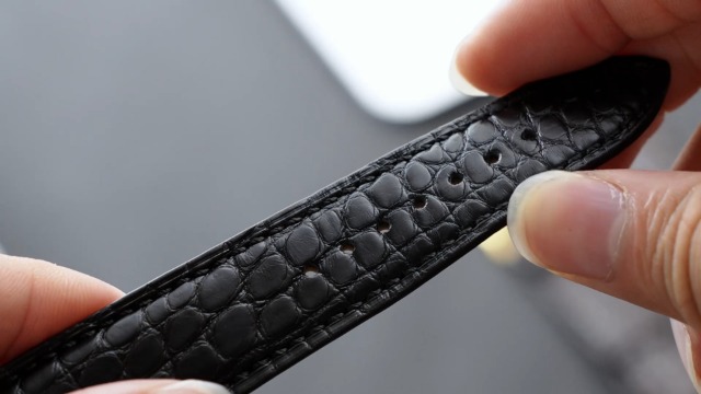 Bracelet De Montre En Cuir Véritable Crocodile/alligator - Largeurs 16 à 24 Mm, Fait Main, Neuf