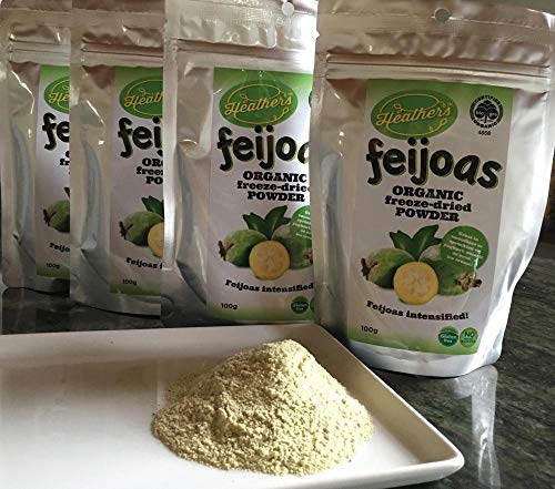 New Zealand Organic Freeze-Dried Feijoa Pineapple Guava Powder Gluten-Free - | 100g | 3.5oz - Thumbnail 3
