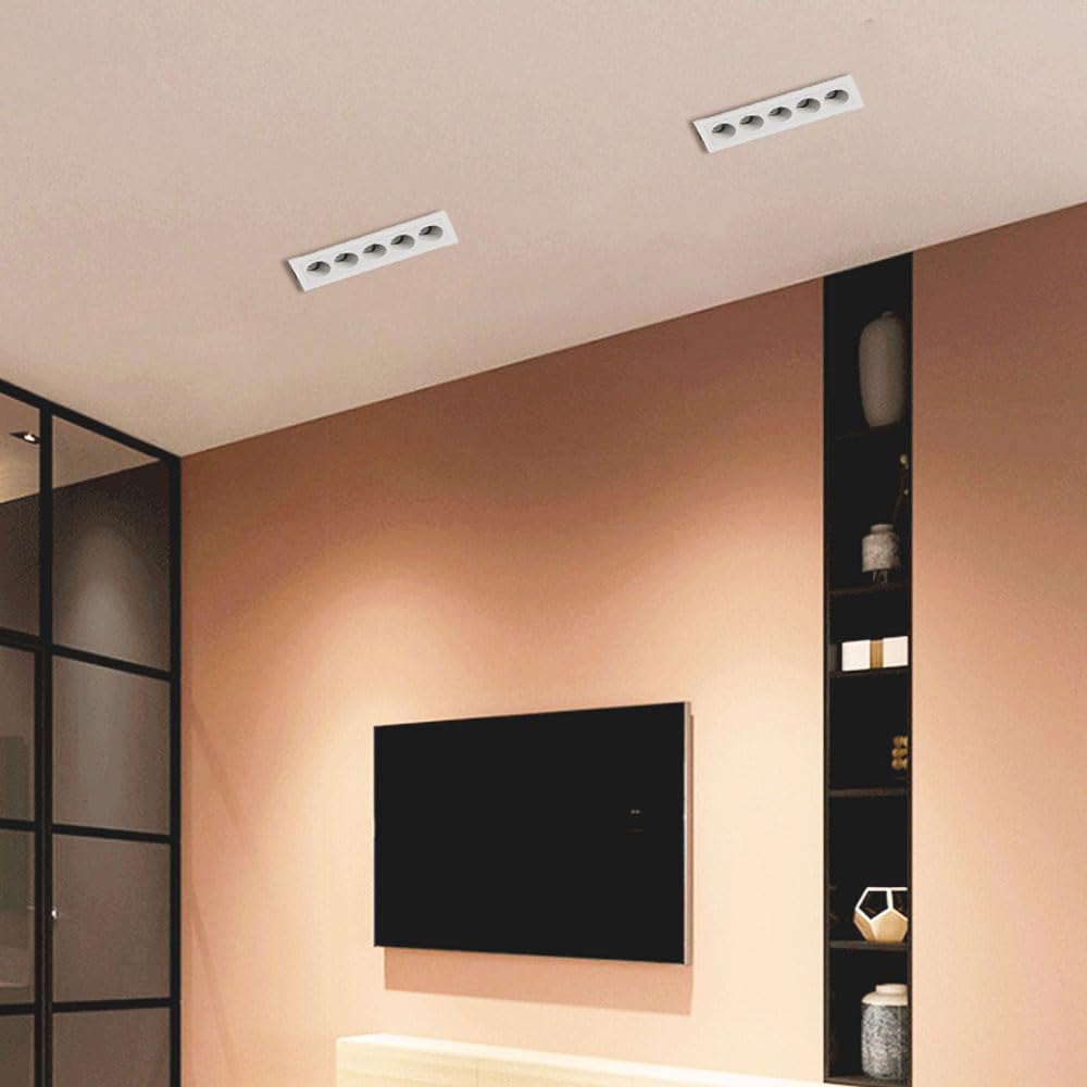 Faretti da incasso, faretti da soffitto, faretti da soffitto a LED, faretti da incasso lineari, faretti da soffitto a filo, faretti direzionali da 10 W, apparecchi di illuminazione da soffitto lineari