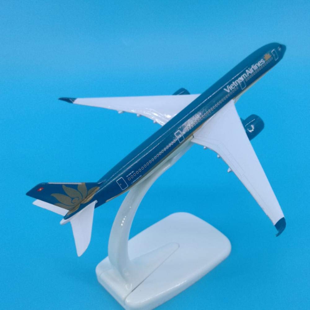 16cm Vietnam Airlines A350 Static Solid Metal Aircraft Model Decoration Model Aircraft Birthday Gift
