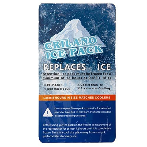 Reusable Hot and Cold Gel Ice Packs, 2 Pack Packaged in a Bag Cold Packs (2)