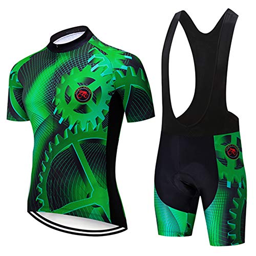 Shenshan Men's Cycling Jersey Short Sleeve Usa Bike Jersey Riding Tops Mtb Cycling Wear Tag M(Chest 35-37