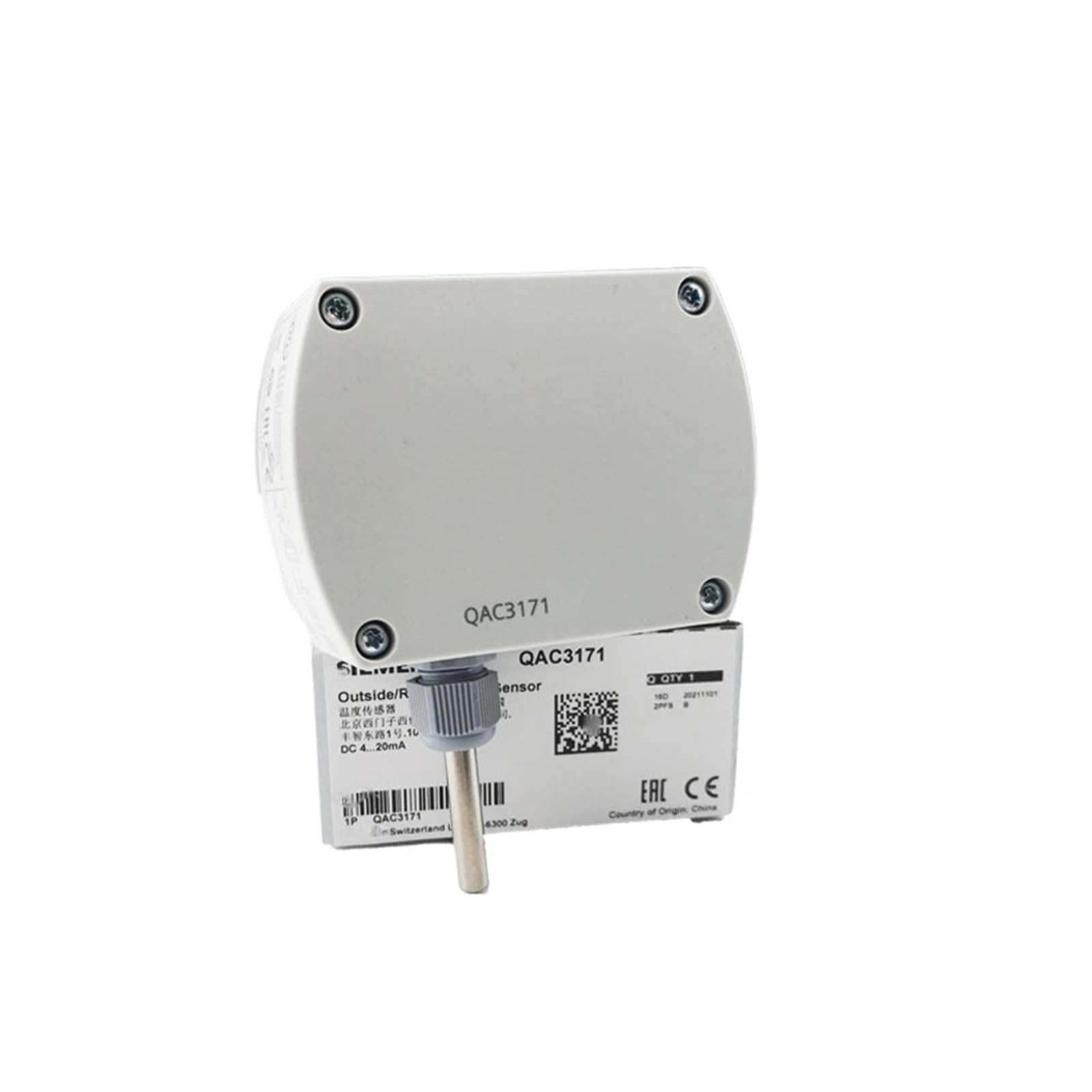 MXXDMOPD Air Conditioning Outdoor Temperature Sensor QAC3171 Suitable for Testing Rooms