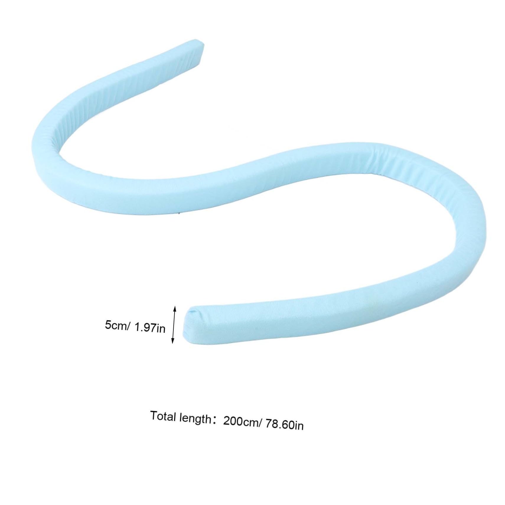 Healeved Bed Wedge Pillow for Headboard Soft Mattress Gap Filler Comfort Support for Bed Sofa and Chair Gaps Enhances Sleep Experience