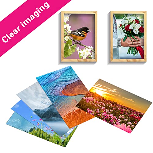 100 Sheets Photo Paper, 3.5" X 5" Premium Glossy Photo Paper Picture Paper 180 Gsm Printer Brochure Paper Glossy, Office Supplies #TOP4