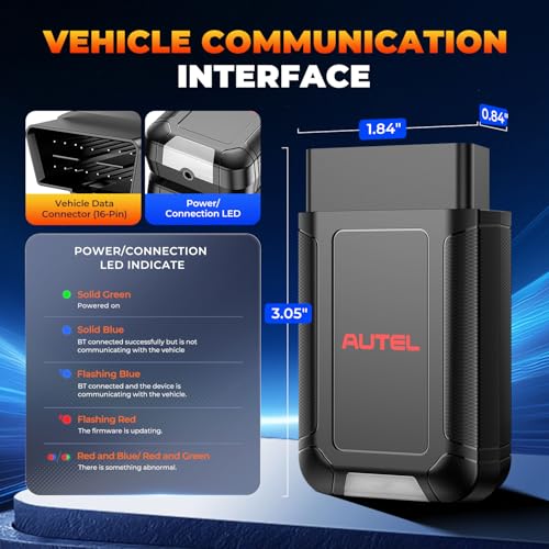 Autel Original MaxiVCI V150 VCI150 OBD2 Bluetooth Adapter, 2026 VCI 150 Car Wireless Communication Interface, Work w/Autel Diagnostic Scanner MK900BT MP900BT MP900Z-BT MP900TS MK900TS MX900TS TS900 - Image 7