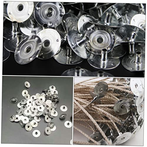 Base metálica para mechas de vela 400 unidades miniatura 6