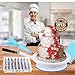 Shpebs Cake Decorating Supplies | Cake Decorating Kit Baking Supplies Set For Beginners | Rotating Cake Turntable Stand | Icing Piping Tips & Bags | Frosting & Pastry Tools (300 Pcs)