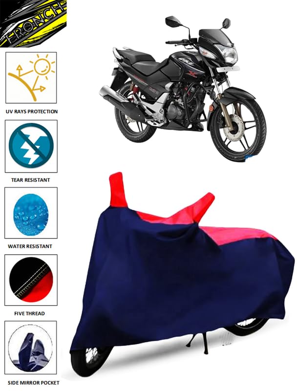 Image of Waterproof Bike Cover For Honda Cbz Xtreme, Blue