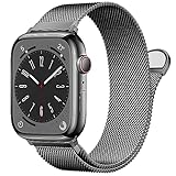 【Kompatibel mit Apple Watch/iWatch】- OULUOQI Apple Watch Armband 41 mm 40 mm 38 mm . Perfekte Passform für Apple Watch Armband iWatch Serie 9 8 7 6 5 4 3 2 1 Apple Watch SE. Dieses neueste Designarmband aus dem Jahr 2023 ist der perfekte Ersatz für alle Armbänder im iWatch-Stil. Geeignet für alle Männer und Frauen. Bitte vergewissern Sie sich vor dem Kauf, um welches Uhrenmodell es sich handelt