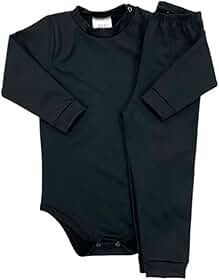 Conjunto Infantil Térmico Segunda Pele Peluciado Body Calça