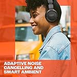 JBL Tune 670NC - Adaptive Noise Cancelling with Smart Ambient Wireless On-Ear Headphones, Up to 70H Battery Life with Speed Charge, Lightweight, Comfortable and Foldable Design (Blue) - Image 4