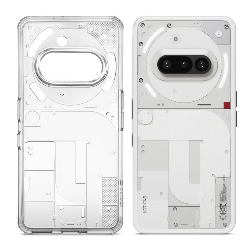 Mr. Case Transparent Back Case for Nothing Phone 3A 5G Frosted