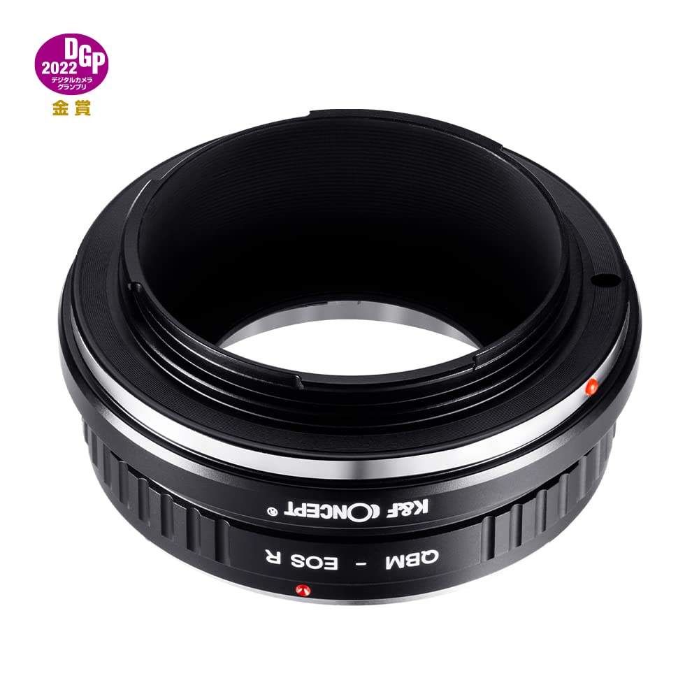 Amazon | K&F CONCEPT レンズマウントアダプター QBM-EOS R マニュアル