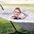 SUNCREAT Hammock with Stand Two Person Cotton Rope