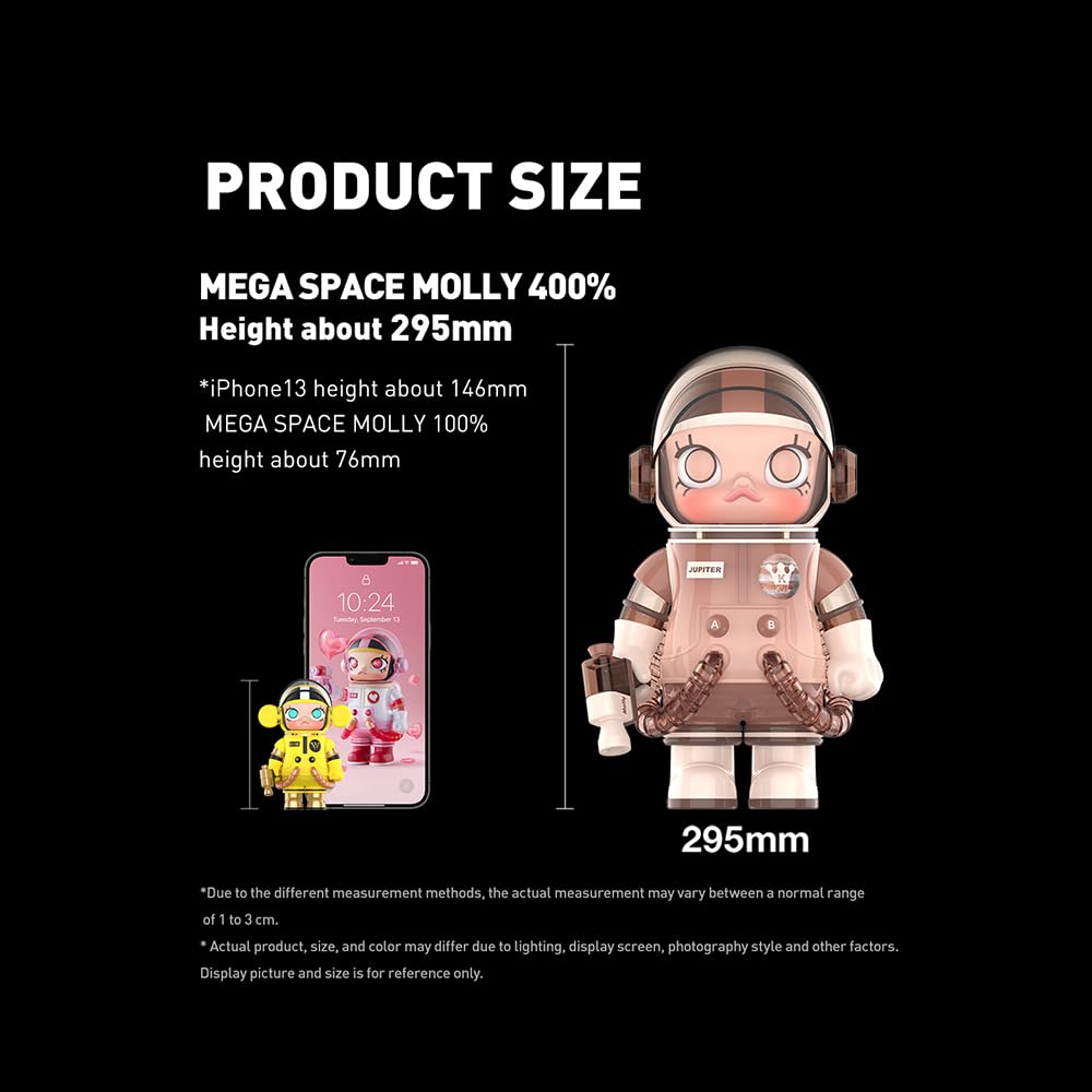 Amazon.co.jp: POPMART MEGA コレクション 400％ SPACE MOLLY Planet 
