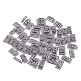 Enthaelt 55 Buchstaben und 8 Raeume, fit fuer verschiedene Stile.