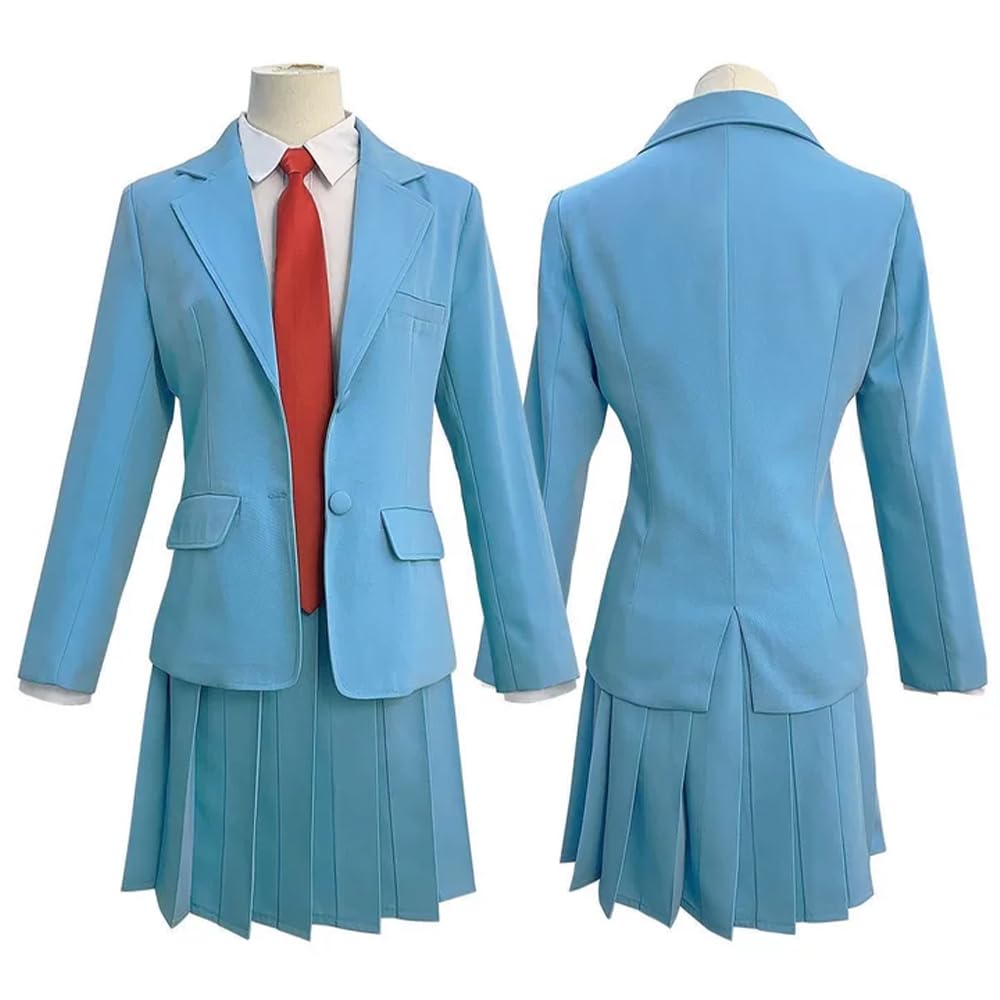 Sousuke Shima kostium cosplay, anime, niebieski, mundurek szkolny, kostium Mitsumi Iwakura, cosplay, stroje na Halloween, Boże Narodzenie, odgrywanie ról, przebranie