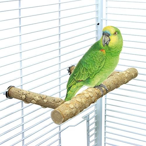 KINTOR Suporte Para Poleiro De Pássaros, Academia Para Poleiro De Gaiola De Pássaros, Galho De Papag