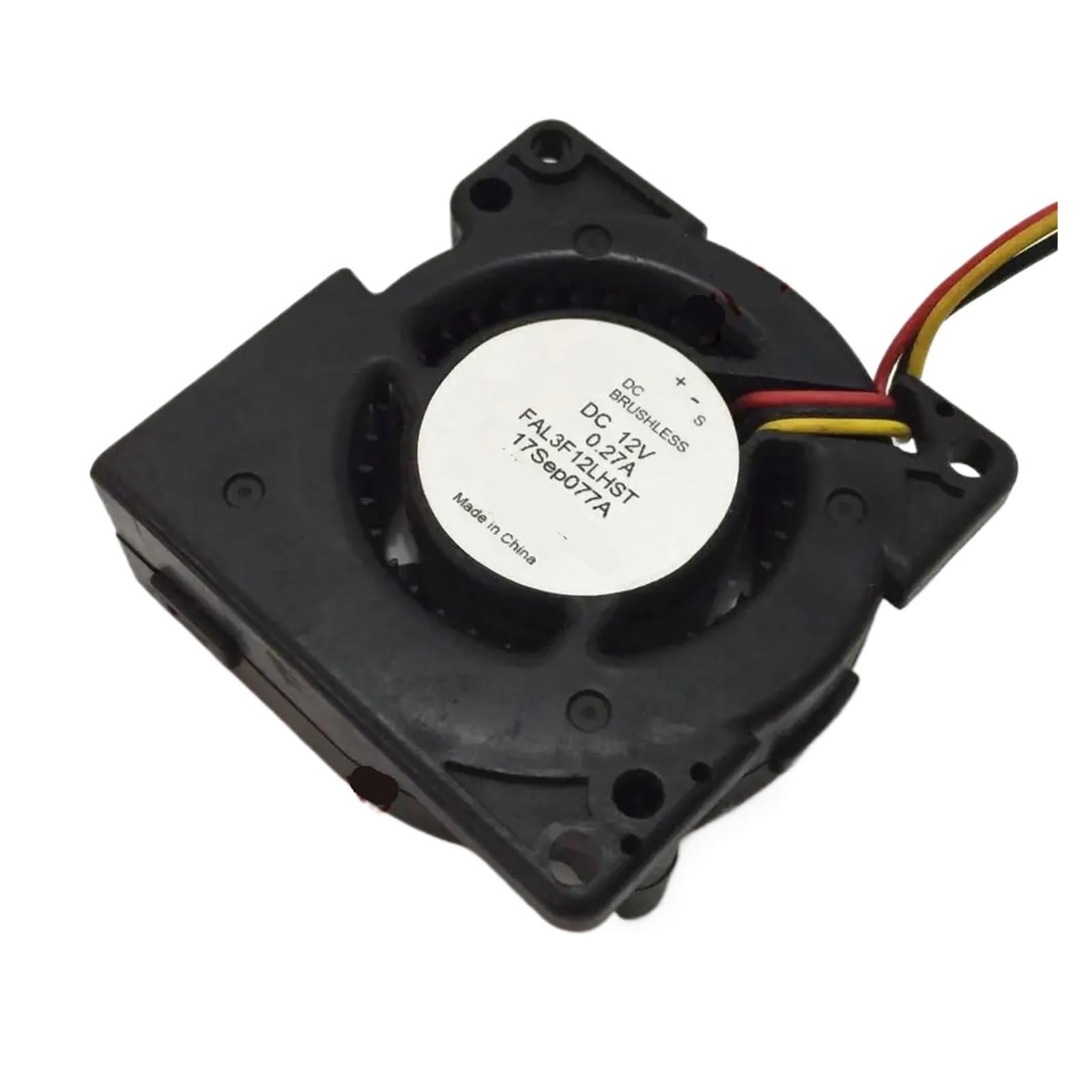 UITGVDQAT FAL3F12LHST DC 12V 0.27A 50x50x20mm 3-wire Server Cooling Fan
