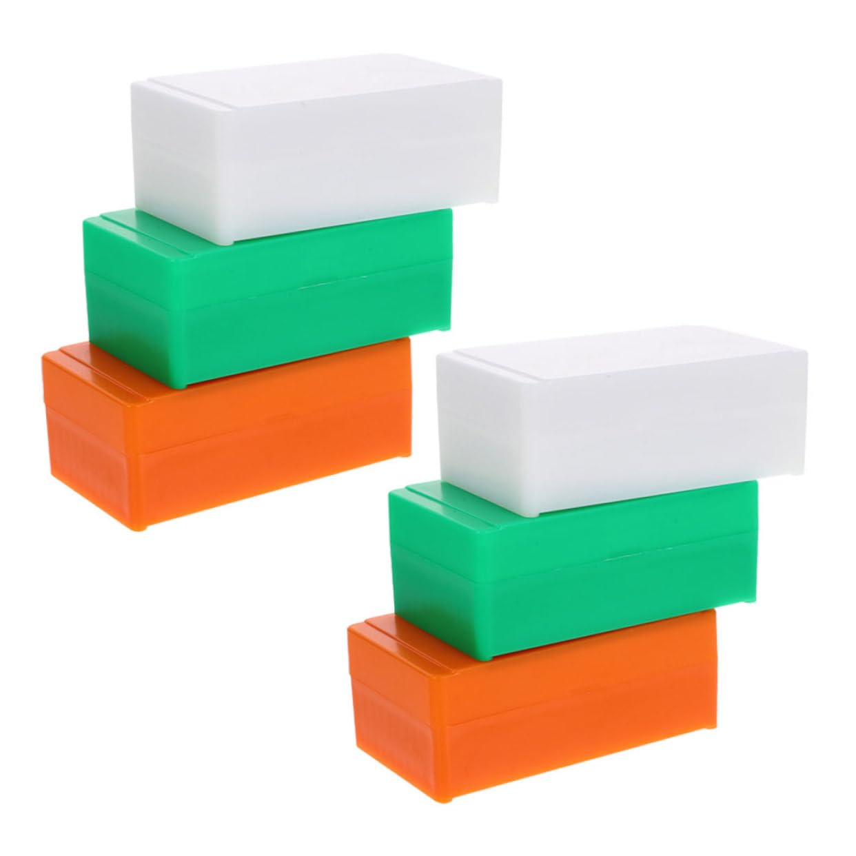 PRETYZOOM Lab Slide Boxes 6 Pack Glass Slide Cases Reusable for School Hospital Research