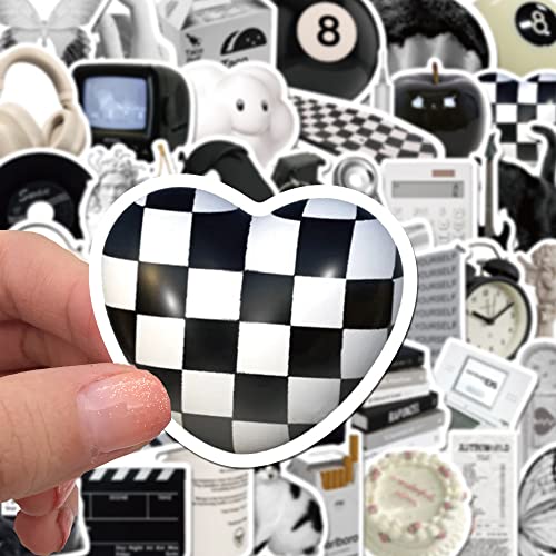 Adesivos estéticos à prova d'água para laptop, adesivos para garrafa de água, adesivos de scrapbook