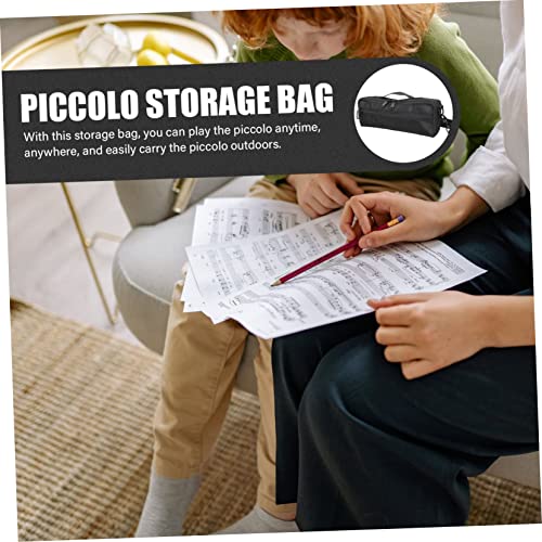 image for WHAMVOX Piccolo Bag Canvas Tote Bags Flute Case Cover Piccolo Gigbag F