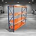 GOWE Garage Shelves Heavy Duty - 4400 lbs Garage Storage 4 Levels, Adjustable Metal Shelving Units and Storage, Industrial Shelves Utility Shelves for Commercial Store Tools Gym