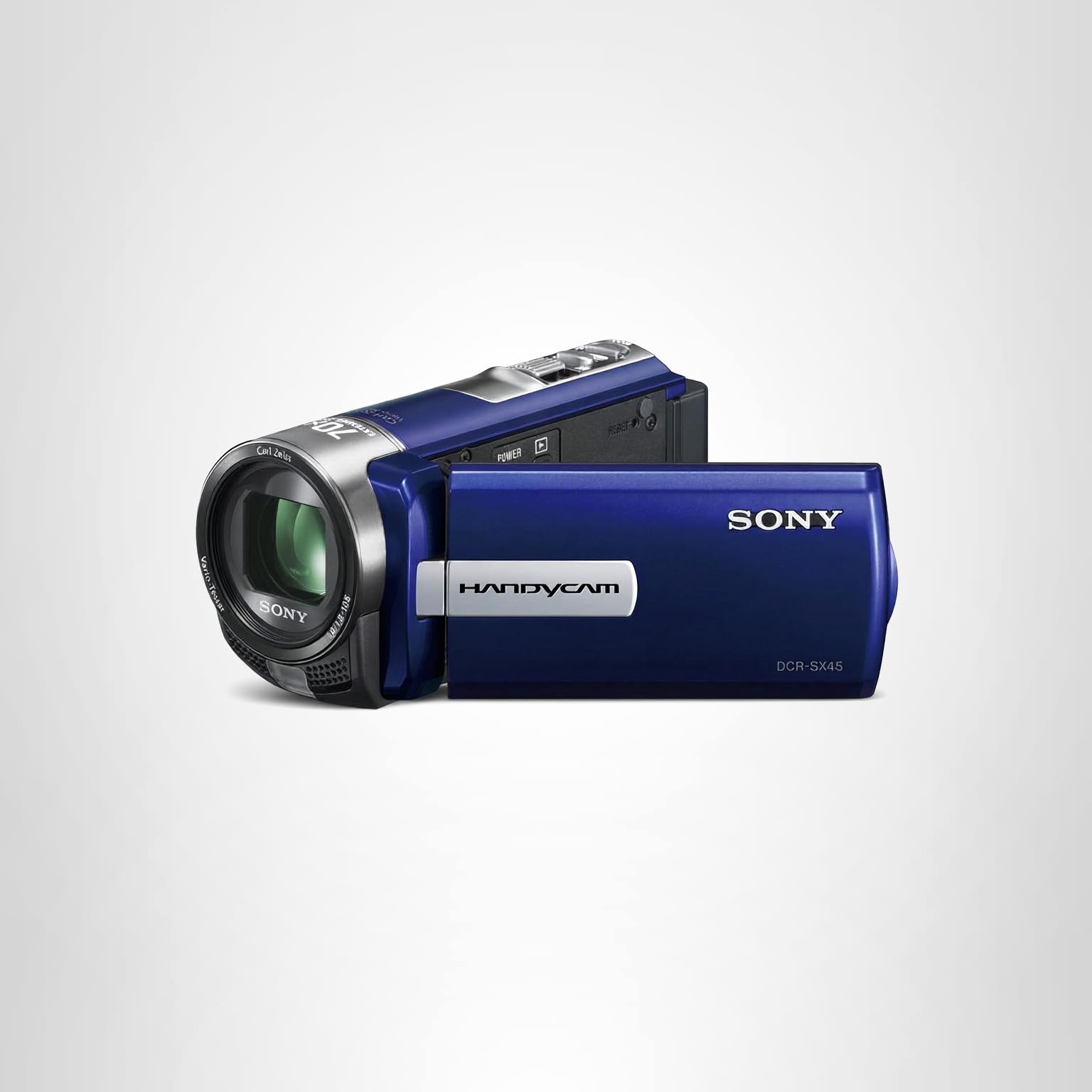 Amazon.com : Sony DCR-SX45 Handycam Camcorder (Blue) : Sony Video