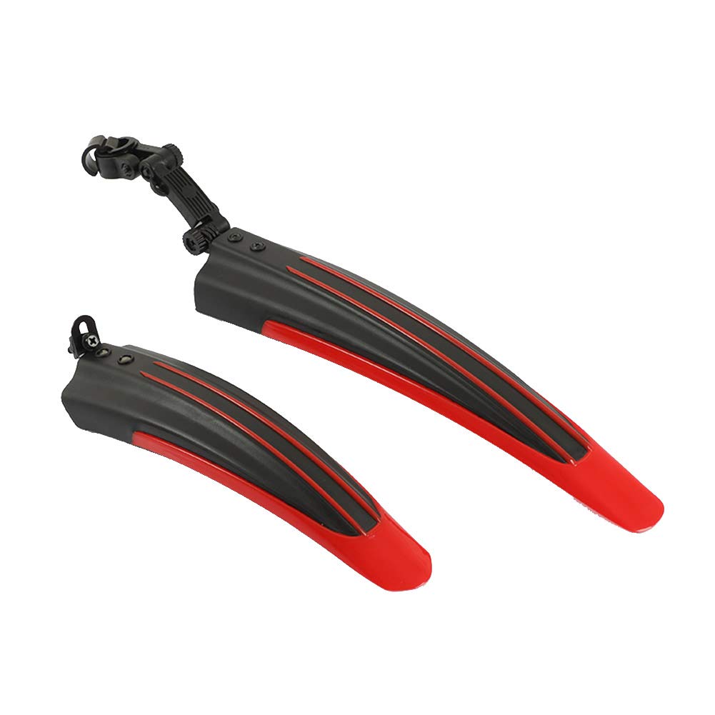 Junerain Bike Mudgrd, 2x ycle Splash Grd Rear Front Mudgrd for 20-26 inch Bike ycle s Set, Mountain Bike Front and Rear Mud Grd