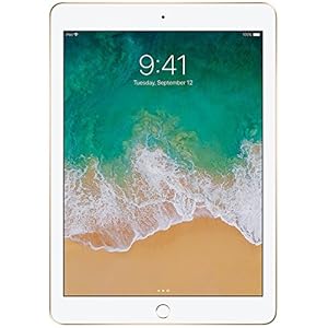 2017 Apple iPad (9.7-inch, Wi-Fi, 32GB) Gold (Renewed)