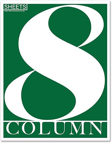 Vista 36 de BookFactory Libro de registro de 12 columnas/cuaderno de registro columnar (formato de libro columnar de 12 doce columnas) - 100 páginas, 8.5 x 11