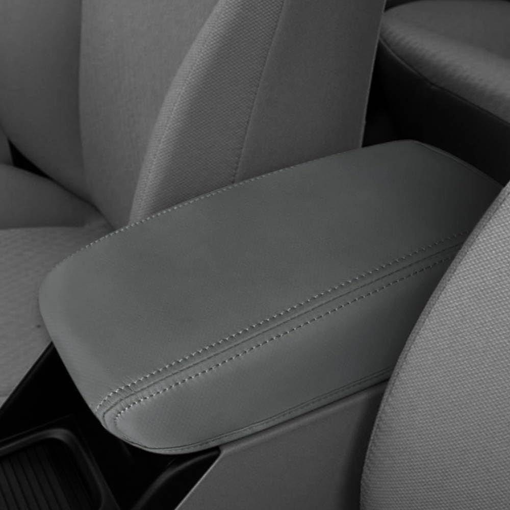 DEYTOP Center Console Cover for Honda Civic 2012 2013 2014 2015 Car Armrest Cover for Honda Civic 2015 Accessories Anti-Scratch Leather Armrest Pad