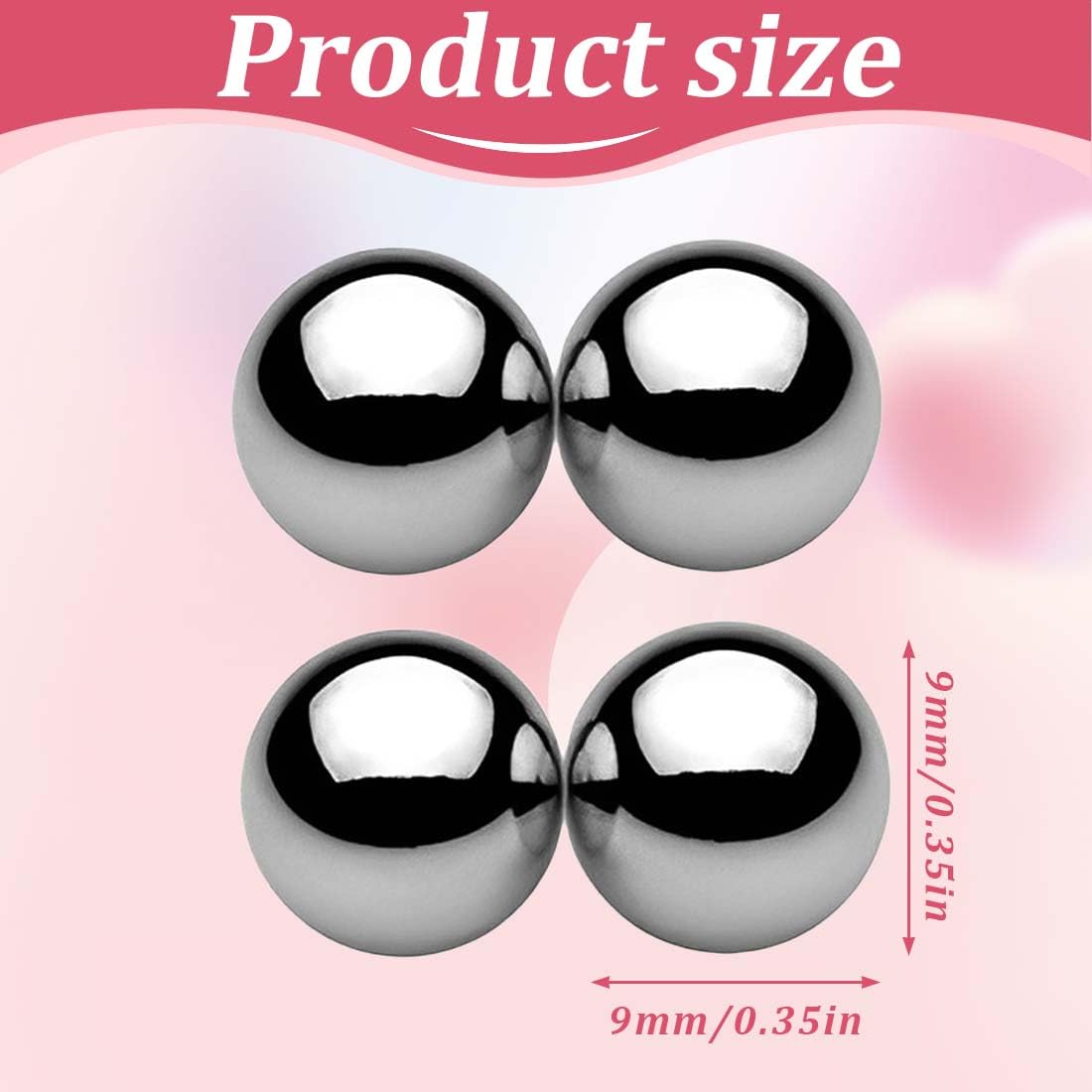 4 Pezzi pinze capezzoli, Pinze per capezzoli, Morsetto per capezzoli da donna, 9mm