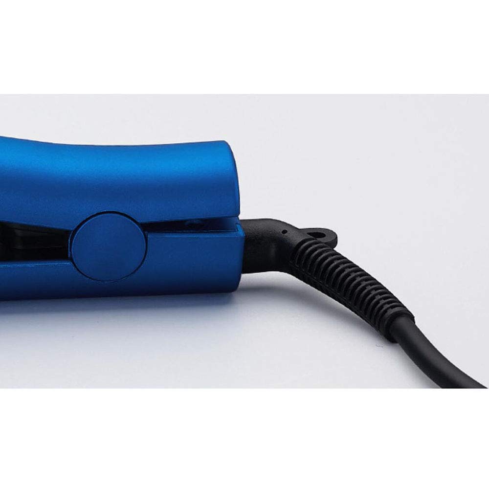 HUYA Plancha de Pelo Multifuncional férula eléctrica de Pelo Liso para Pinza de cocodrilo,Blue