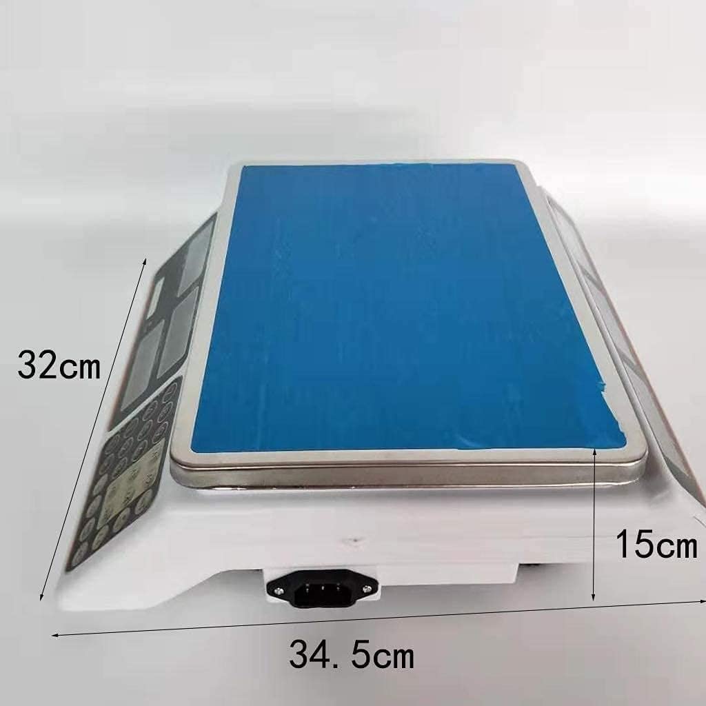 Báscula de Cocina báscula electrónica multifunción Precios comerciales Plataforma de pesaje Industrial de Alta precisión con Pantalla LCD