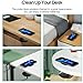 Invisible Under-Desk Wireless Charger-Sleek, Compatible All Phone, Self-Charging Surface, Invisible Wireless Charger Under Desk for Office & Home, Fast Charging Space-Saving (1pcs)