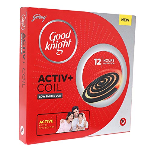Good Knight Activ+ Low Smoke Coil - Pack of 10