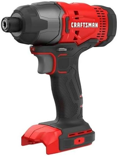 Craftsman CMCF800 V20 - Destornillador de impacto inalámbrico de velocidad máxima de 20 voltios (solo herramienta, batería/cargador no incluido)