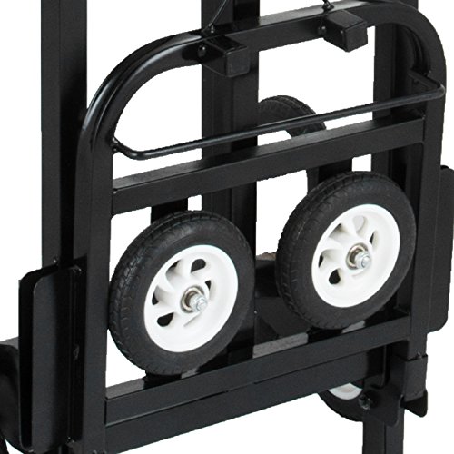 image for BestEquip Portable 330 LBS Capacity Stair Climbing Cart 30 Inch Folded