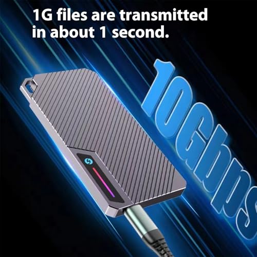 Caja Externa para Disco Sólido USB 3.1 10Gbps Aluminio miniatura 2
