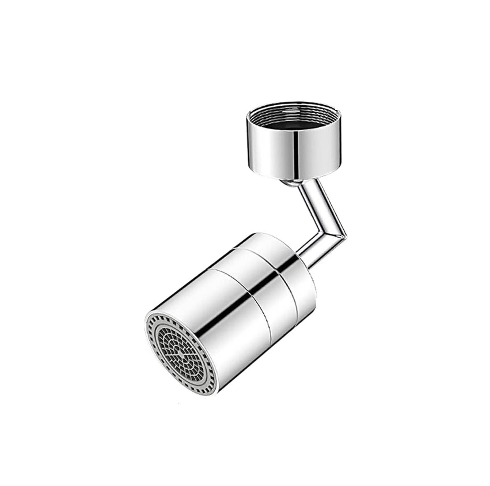 Eretyret 720 Degree Double 1080° Universal Rotation Faucet Extender Sprayer Head Kitchen Robot Arm Extension Faucets Mixer Aerator Bubbler Water Tap Nozzle Foldable Design(720 Degree Double)