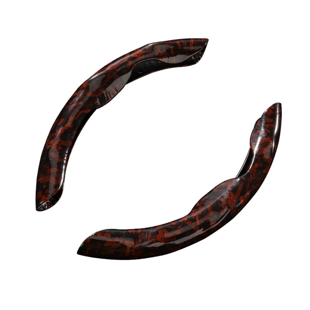 AaWrnia Carbon Fiber Steering Wheel Cover for VW Jetta 1979-2025 A1 A2 A3 A4 A5 A6 A7 A8 1K 5K
