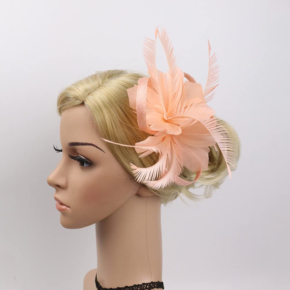 Luxshiny 1pièce Pince à Cheveux Élégante Avec Plumes Pour Femmes Accessoire Chic Pour Mariage Soirée Prom Anniversaire Et Réceptions