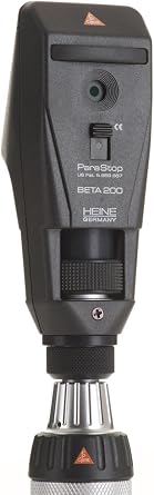 Heine Beta 200 Streak Retinoscope and Rechargeable Beta NT 3.5V Handle Set Includes Battery